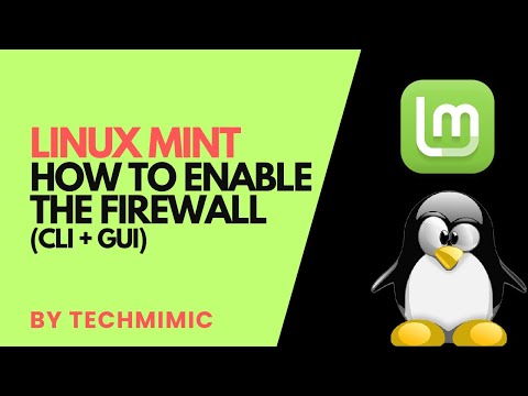 How to enable the FIREWALL in LINUX MINT