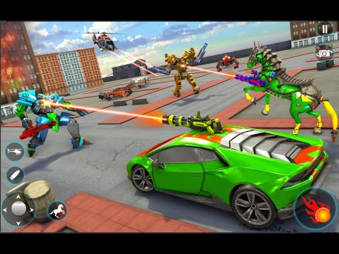 Horse Robot Car Game – Space Robot Transform Wars Brave Jackals Latest Update Gameplay