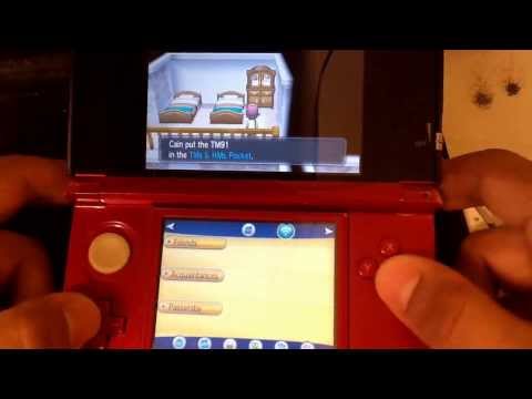 Pokemon X gameplay / walkthrough part 76 - National dex, TM91 Flash Cannon, TM58 Sky Drop