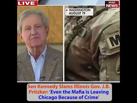 Gov Pritzker: succeeding in Chicago; Sen Kennedy: Even Mafia is Leaving Chicago; Bronze ** Gov Moore