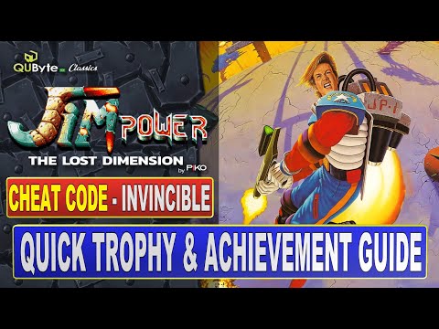 Jim Power The Lost Dimension Trophy & Achievement Guide - Cheat Codes Invincible & Level Select
