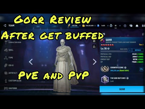 Let's see how much buff gorr got ! - Marvel Future Fight - MH Gaming.