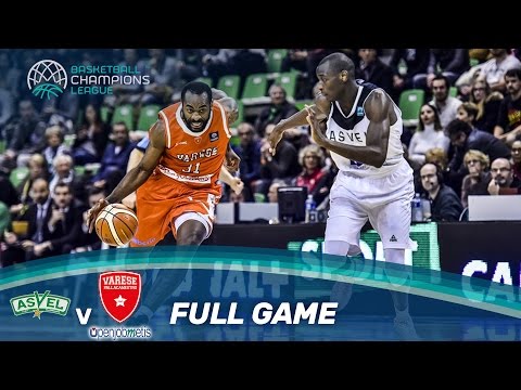 ASVEL Lyon-Villeurbanne v Openjobmetis Varese - Full Game - Basketball Champions League