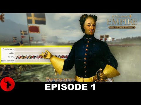 SETTING THE TONE! Empire Total War: Darthmod / Sweden Very Hard This Is Total War! / #1