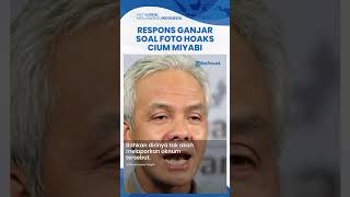 Reaksi Ganjar Pranowo seusai Beredar Foto Hoaks Dirinya Diedit Cium Miyabi, Sang Gubernur Beri Pesan