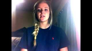 Backseat of a Greyhound bus - Sara Evans!