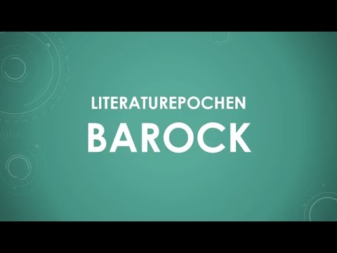 Die Literaturepoche Barock einfach und kurz erklärt