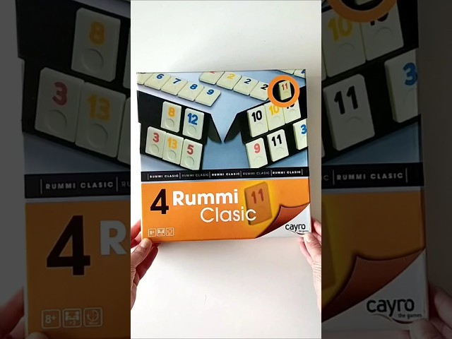 Vídeo relacionado con Cayro - Rummi Classic 6 Jugadores - Juego Tradicional - Desarrollo de Habilidades cognitivas y lógico matemáticas - Juego de Mesa
