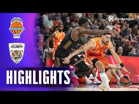 Last SHOT Decided THE GAME | Valencia - Dubai | R8 BASKETBALL HIGHLIGHTS 2025-26