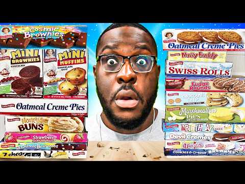 I ate EVERY Little Debbie Cake