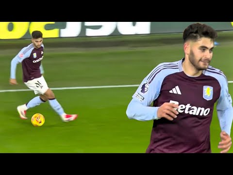 Andrés García First Debut For Aston Villa VS Wolves