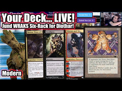 Your Deck... LIVE! Modern Jund Kroxa 6-Rack For Diothar - Rack Em Up
