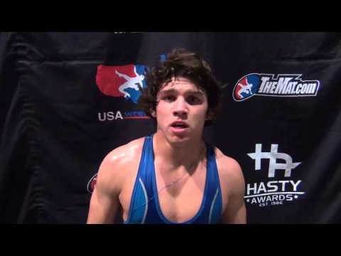 Joshua Rodriguez, FILA Junior Greco champion at 60 kg