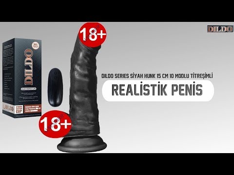 Dildo Series Siyah Hunk 15 Cm 10 Modlu Titreşimli Realistik Penis