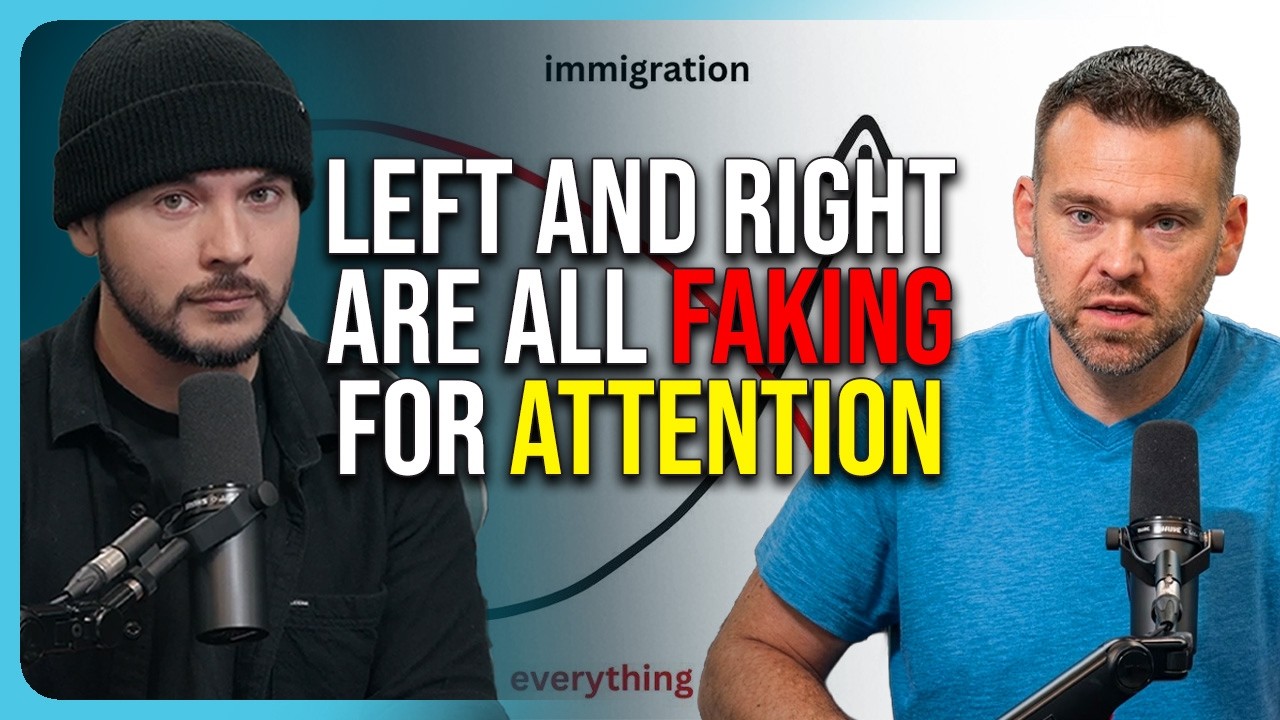 Left and Right are ALL FAKING For Attention