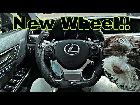 Lexus GSF Carbon Fiber DIY Install