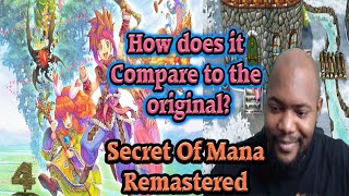 Secret of Mana Remake Gameplay Walkthrough Part 4 - No Commentary