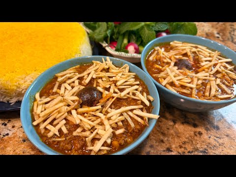 Khoresh Gheymeh Made Simple - Ground Beef & Persian Split Peas