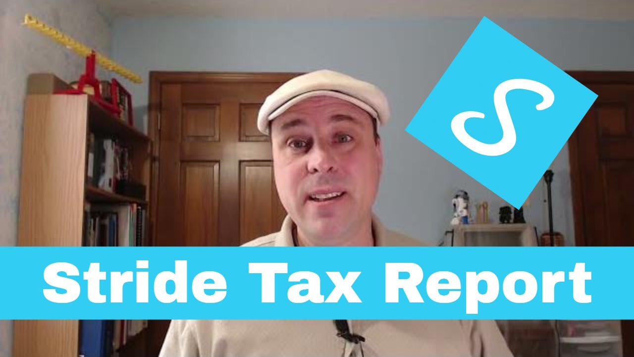 How to Get Your Stride 2021 Tax Report