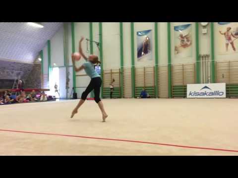 Princess Alina Ermolova showing her skills