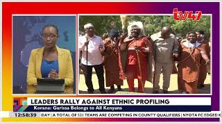 Leaders reject ethnic profiling; and embrace peaceful coexistence