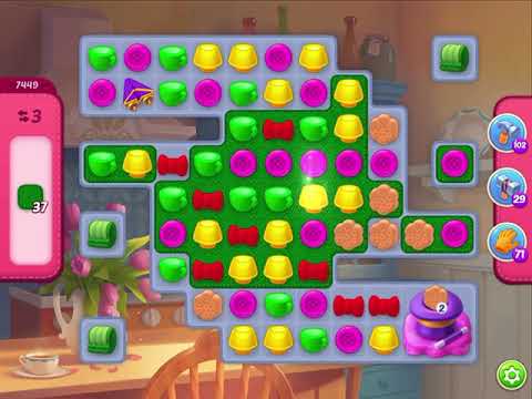 Homescapes level 7449 super hard no booster