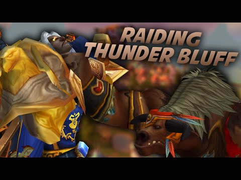 Raiding Thunder Bluff! - WoW Legion Pre-patch 7.0.3