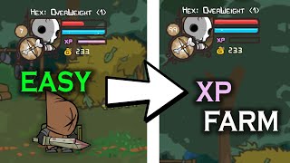 AFK EXP FARM - CASTLE CRASHERS REMASTERED!