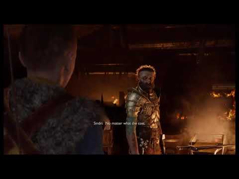 After Brok death Kratos & Atreus Meet With Kratos .