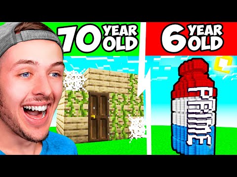 UNBELIEVABLE! Minecraft through the ages - reactions!