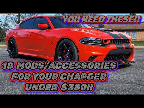 18 Mods/accessories under $350! | Dodge Charger