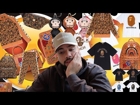 CRAZYYY 🔥  MCM x BAPE FULL COLLECTION THOUGHTS + RELEASE INFO