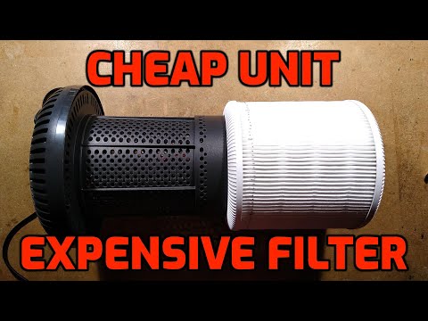 Queenty air purifier/filter teardown (with schematic)