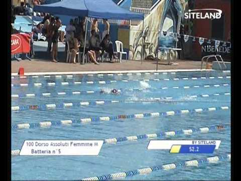 Serie 5 dei 100 Dorso  Assoluti Femmine Master - 12 MEMORIAL ANDREA BETTIOL