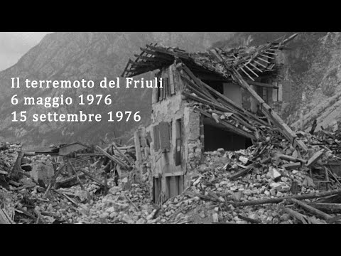 Terremoto del Friuli 6 maggio 1976 - 15 settembre 1976 - filmato storico