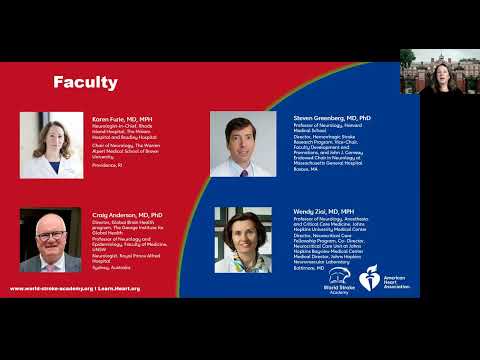 WSA/AHA Webinar - Current Strategies and Challenges for Intracerebral Hemorrhage