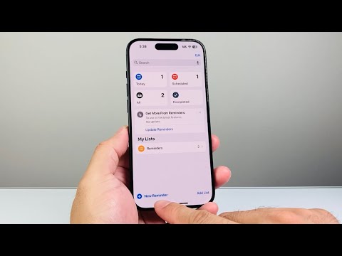 How to Set Reminders on iPhone