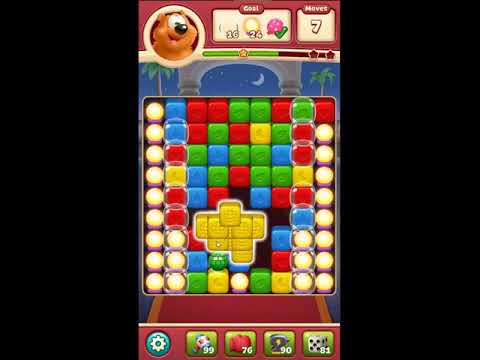 Toon Blast Level 3441 - NO BOOSTERS 🐻🐺🐱 | SKILLGAMING ✔️