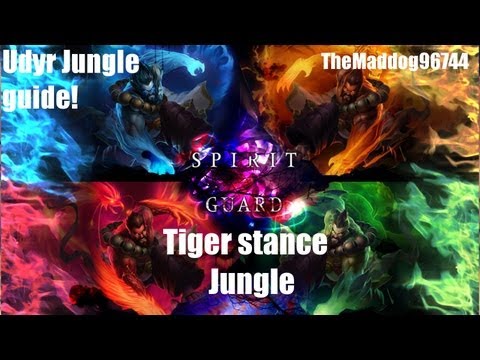 Spirit Guard Udyr Ultimate Guide To Beasting! Tiger Stance Jungle W/ TheMaddog96744