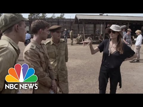 Angelina Jolie's "Unbroken": Behind The Scenes Interviews | NBC News