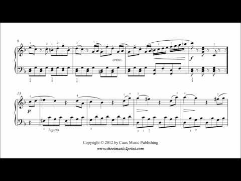 Diabelli : Sonatina in F Major, Op. 168, No. 1 (1/3)