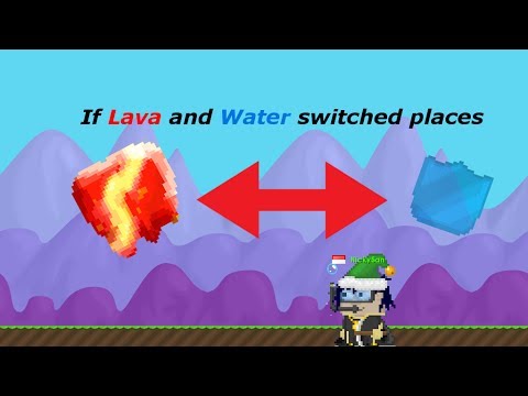 Growtopia | If Lava and Water Switched places!