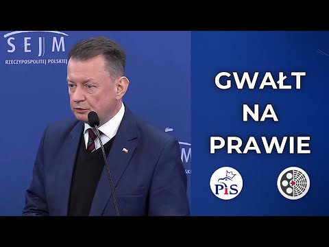 PiS: "Gwałt na prawie" - krytyka ustawy o KRS