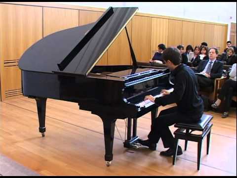Franz Liszt, Sonata in si minore (prima parte). Gianluca Messina, pianista