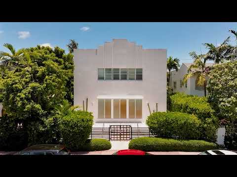 One-of-a-Kind Miami Beach Art Deco Masterpiece