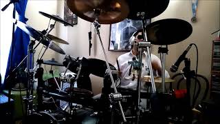 DEVO -&quot;Time out for fun&quot; - drum cover electronic drums