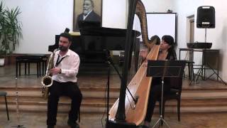 A Child Is Born  (Thad Jones)  saxophone + harp