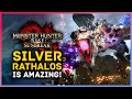 Silver Rathalos Is Amazing! - Monster Hunter Rise Sunbreak Hunt Gameplay
