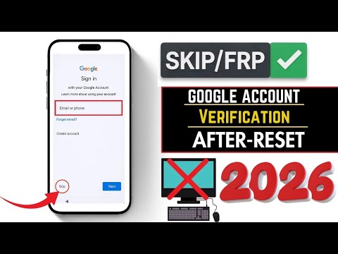 🔐 How To Skip Google Account Verification After Factory Reset 2025- Without PC 🔐