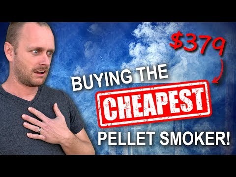 Buying the CHEAPEST Pellet Smoker we could find!! #pitboss #pitbossnation #pitbossverticalsmoker